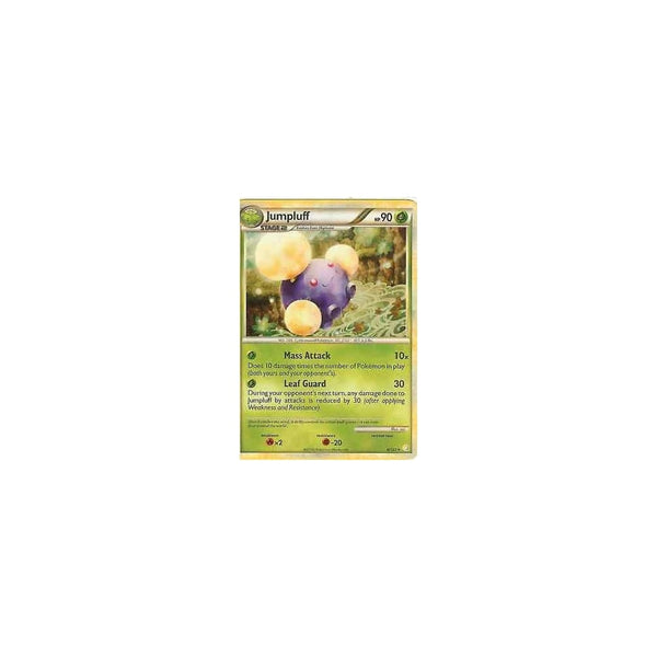 POKEMON HEARTGOLD SOULSILVER - JUMPLUFF 6/123 HP90 - RARE HOLO
