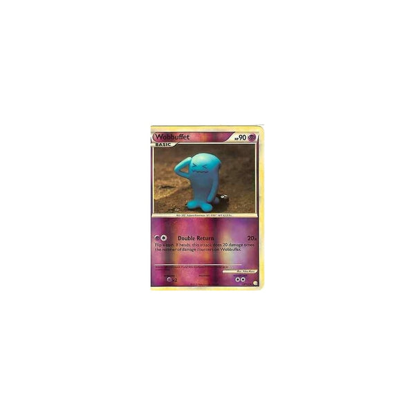 POKEMON HEARTGOLD SOULSILVER - WOBBUFFET 13/123 HP90 - RARE REVERSE HOLO