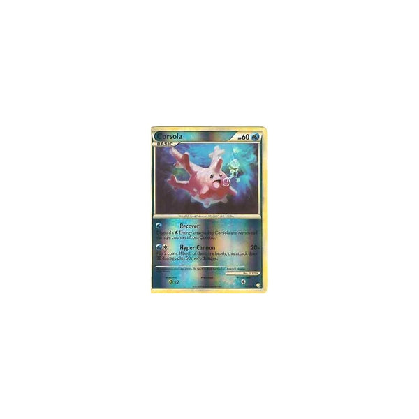 POKEMON HGSS - CORSOLA 37/123 - Reverse Holo