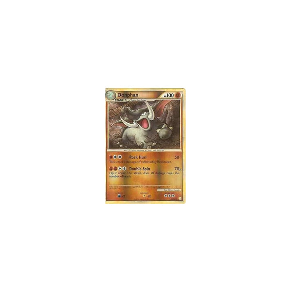POKEMON HGSS - DONPHAN 40/123 - Reverse Holo