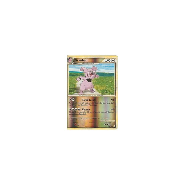 POKEMON HGSS - GRANBULL 22/123 - RARE - Reverse Holo