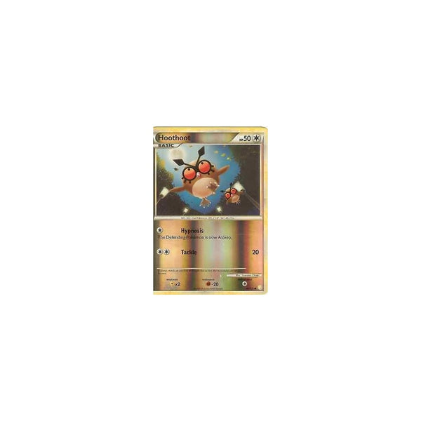 POKEMON HGSS - HOOTHOOT 66/123 - Reverse Holo
