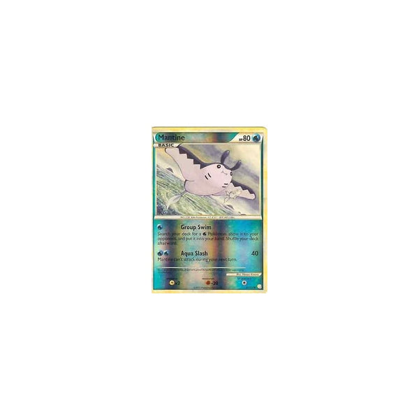 POKEMON HGSS - MANTINE 45/123 - Reverse Holo
