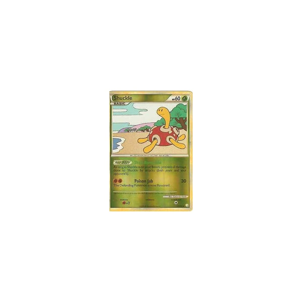 POKEMON HGSS - SHUCKLE 11/123 - RARE - Reverse Holo