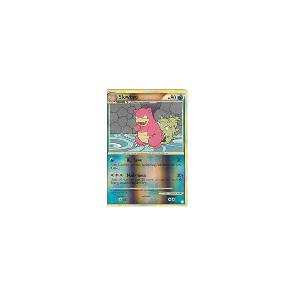 POKEMON HGSS - SLOWBRO 52/123 - Reverse Holo
