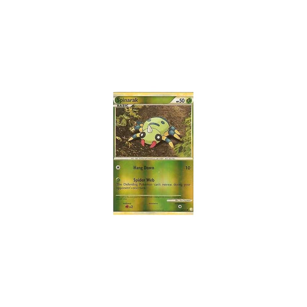 POKEMON HGSS - SPINARAK 83/123 - Reverse Holo
