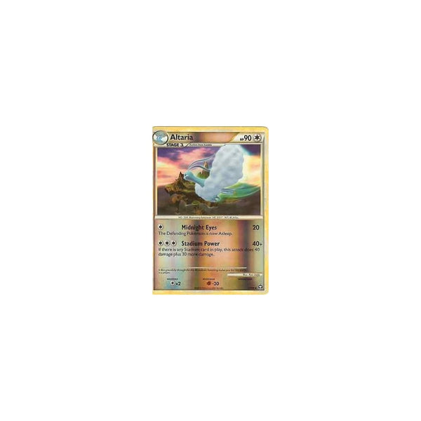 Pokemon HGSS Triumphant: ALTARIA 2/102 - Reverse Holo