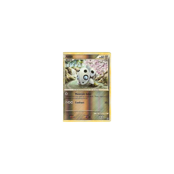 Pokemon HGSS Triumphant: ARON 56/102 - Reverse Holo