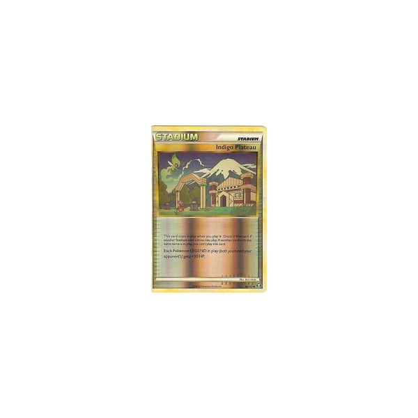 POKEMON HGSS TRIUMPHANT INDIGO PLATEAU 86/102 Reverse Holo