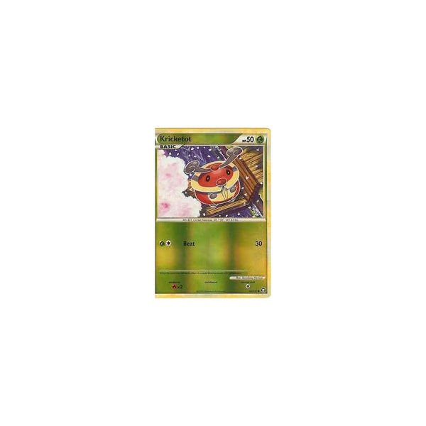 Pokemon HGSS Triumphant: KRICKETOT 65/102 - Reverse Holo