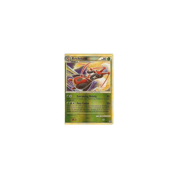 Pokemon HGSS Triumphant: KRICKETUNE 24/102 - Reverse Holo