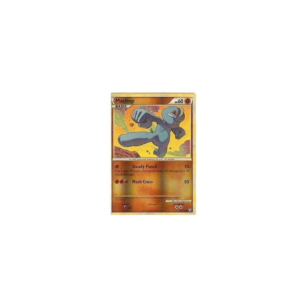 Pokemon HGSS Triumphant: MACHOP 67/102 - Reverse Holo