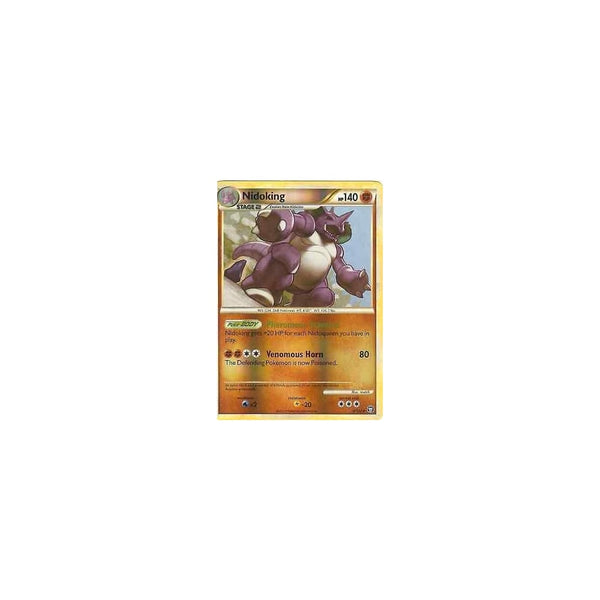 Pokemon HGSS Triumphant: NIDOKING 6/102 - Reverse Holo