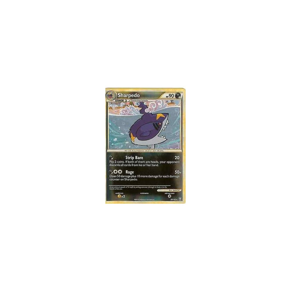 Pokemon HGSS Triumphant: SHARPEDO 30/102 - Reverse Holo