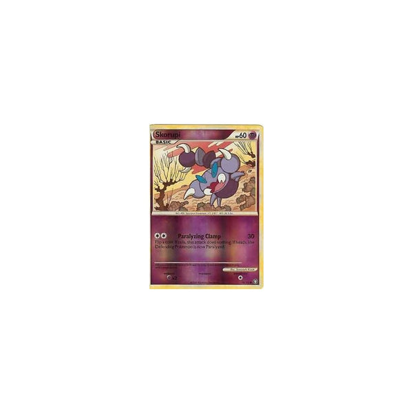 Pokemon HGSS Triumphant: SKORUPI 76/102 - Reverse Holo
