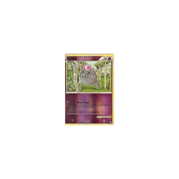 Pokemon HGSS Triumphant: SPOINK 77/102 - Reverse Holo