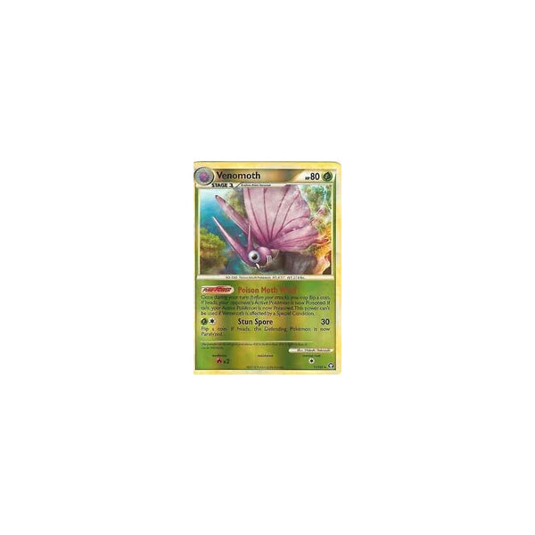 Pokemon HGSS Triumphant: VENOMOTH 11/102 - Reverse Holo