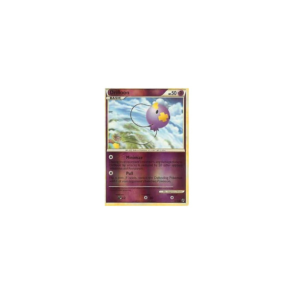 Pokemon HGSS Undaunted: DRIFLOON 46/90 - Reverse Holo
