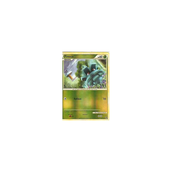 Pokemon HGSS Undaunted: PINECO 62/90 - Reverse Holo