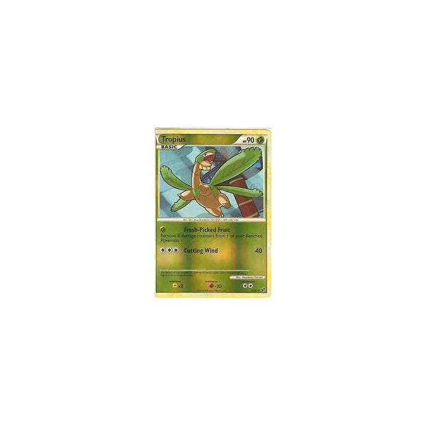 Pokemon HGSS Undaunted: TROPIUS 22/90 RARE - Reverse Holo