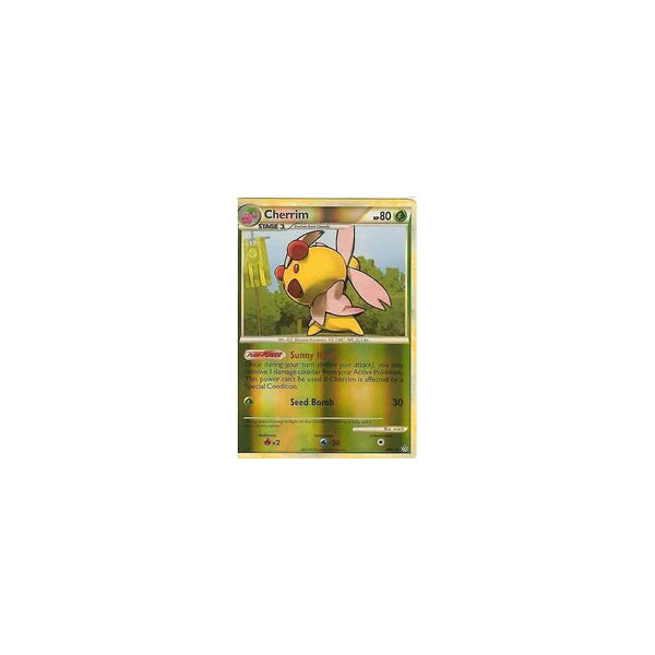 Pokemon HGSS Unleashed: CHERRIM 28/95 - Reverse Holo