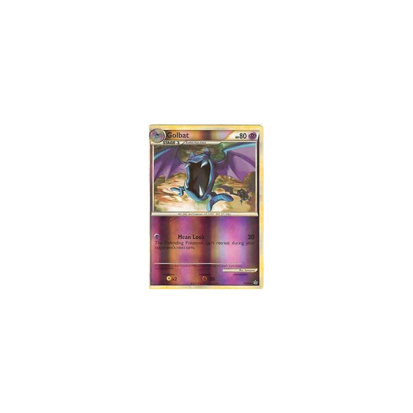 Pokemon HGSS Unleashed: GOLBAT 30/95 - Reverse Holo