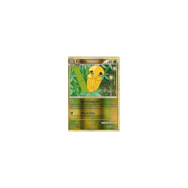 Pokemon HGSS Unleashed: KAKUNA 32/95 - Reverse Holo
