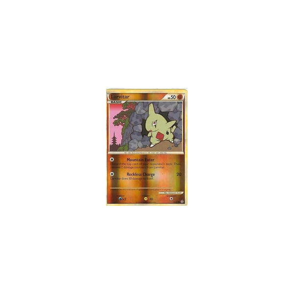 Pokemon HGSS Unleashed: LARVITAR 50/95 - Reverse Holo