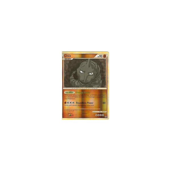 Pokemon HGSS Unleashed: ONIX 56/95 - Reverse Holo