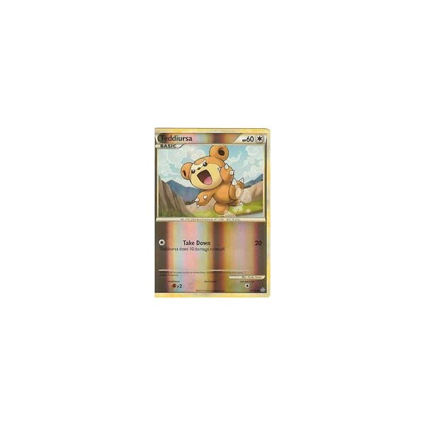 Pokemon HGSS Unleashed: TEDDIURSA 65/95 - Reverse Holo