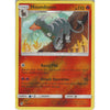 Pokemon Houndoom - 46/214 - Rare Reverse Holo Card - SM8 Lost Thunder