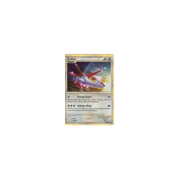 Pokemon LATIAS HP80 - HGSS10 PROMO - HOLO