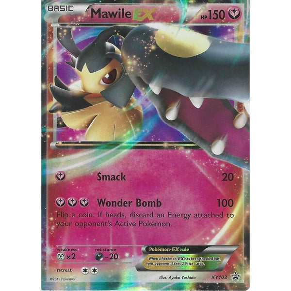 Pokemon MAWILE EX XY103 PROMO HOLO - BLACK STAR