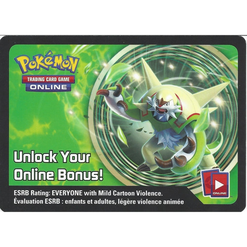 POKEMON: ONLINE CODE CARD FROM THE SUMMER 2014 CHESNAUGHT EX TIN - KAL - Recaptured LTD POKEMON: ONLINE CODE CARD FROM THE SUMMER 2014 CHESNAUGHT EX TIN - KAL - Recaptured LTD
