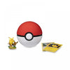 Pokemon Pikachu &amp; Eevee Poke Ball Collection - Booster Packs, Promo Cards + Figure