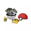 Pokemon Pikachu &amp; Eevee Poke Ball Collection - Booster Packs, Promo Cards + Figure