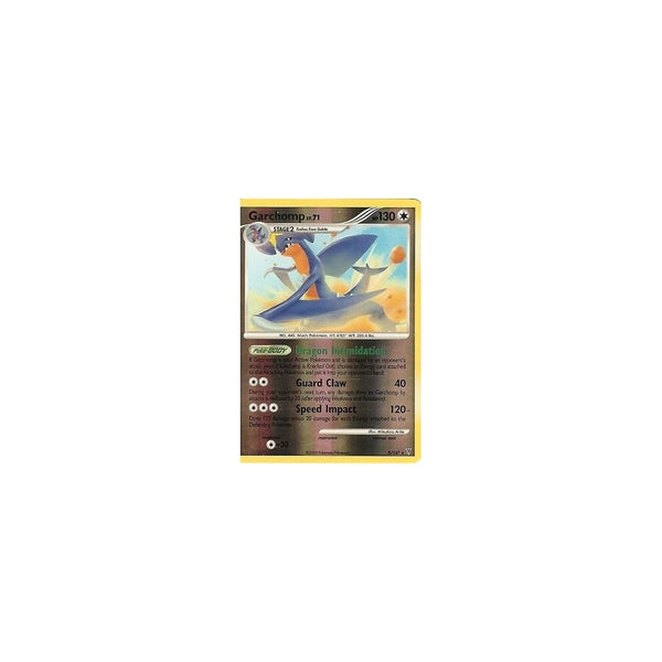 POKEMON PLAT SUPREME VICTORS GARCHOMP 5/147 REV HOLO