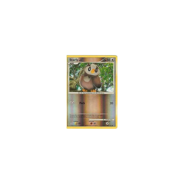 POKEMON PLAT SUPREME VICTORS STARLY 129/147 REV HOLO