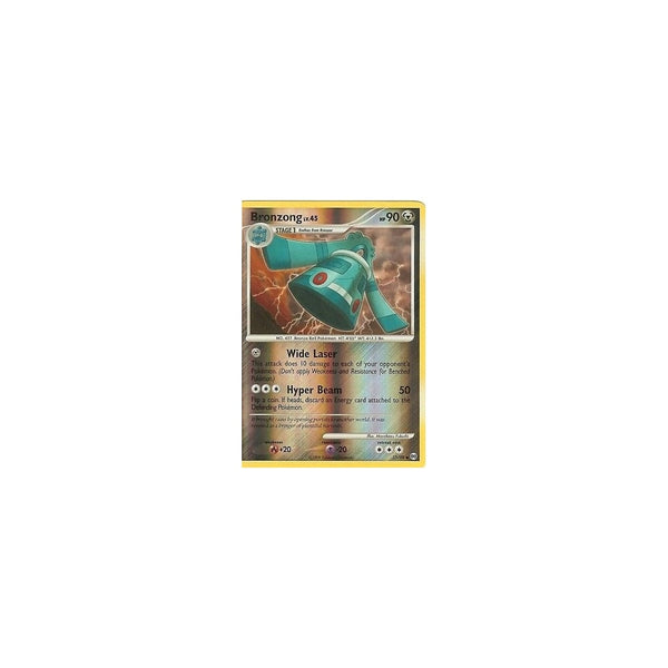Pokemon Platinum Arceus: BRONZONG Lv.45 33/99 Reverse Holo