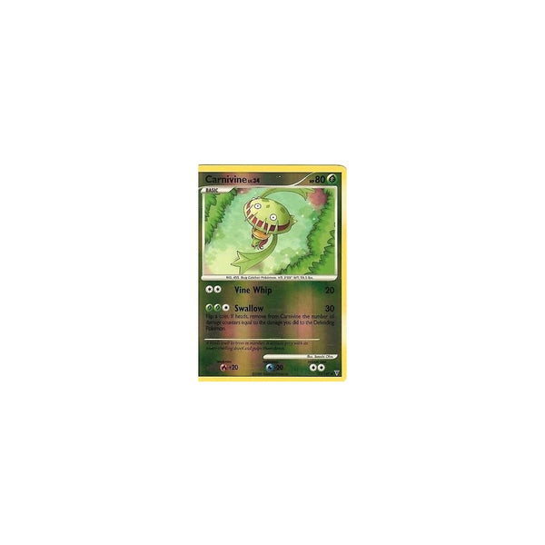 Pokemon Platinum Supreme Victors: CARNIVINE 53/147 Reverse Holo
