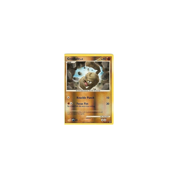 Pokemon Platinum Supreme Victors: GEODUDE 105/147 Reverse Holo