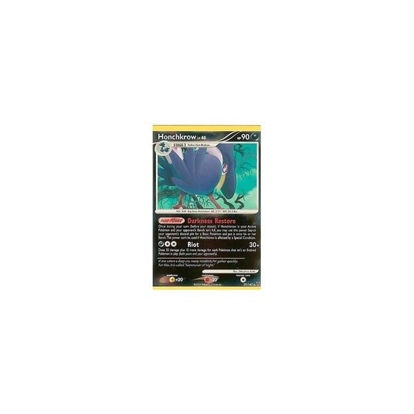 Pokemon Platinum Supreme Victors: HONCHKROW 29/147 Reverse Holo
