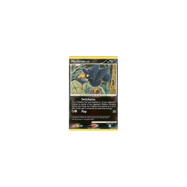 Pokemon Platinum Supreme Victors: MURKROW 72/147 Reverse Holo