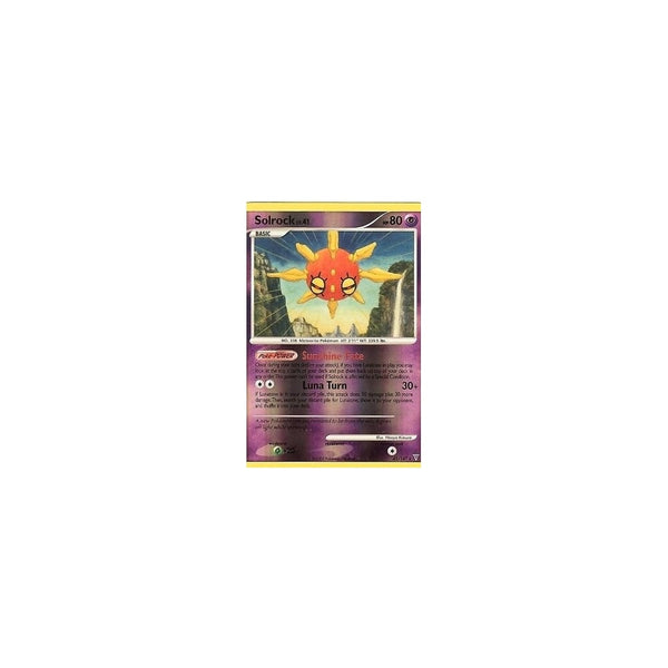 Pokemon Platinum Supreme Victors: SOLROCK 45/147 Reverse Holo