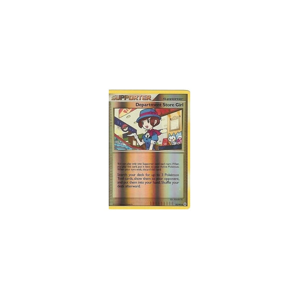POKEMON PLT ARCEUS DEPARTMENT STORE GIRL 85/99 Reverse Holo
