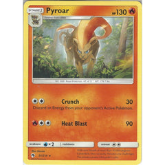 pokemon pyroar card Pokemon Pyroar - 51/214 - Rare Card - SM8 Lost Thunder