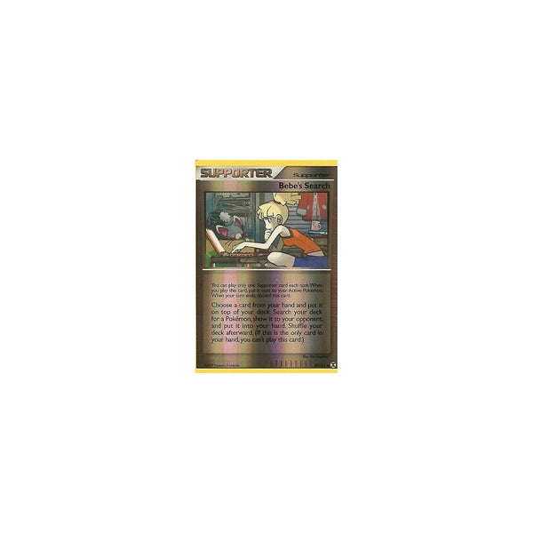 Pokemon Rising Rivals: BEBE'S SEARCH 89/111 Reverse Holo