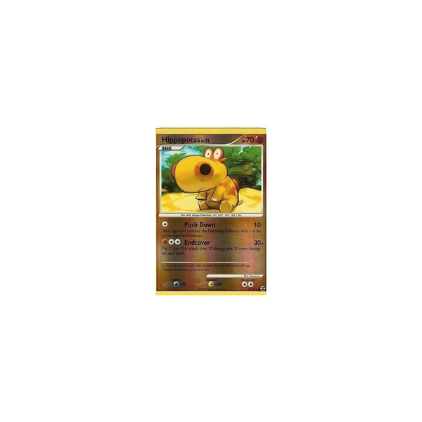Pokemon Rising Rivals: HIPPOPOTAS 64/111 Reverse Holo