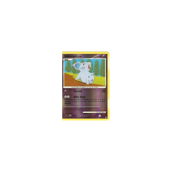 Pokemon Rising Rivals: NIDORAN 71/111 Reverse Holo