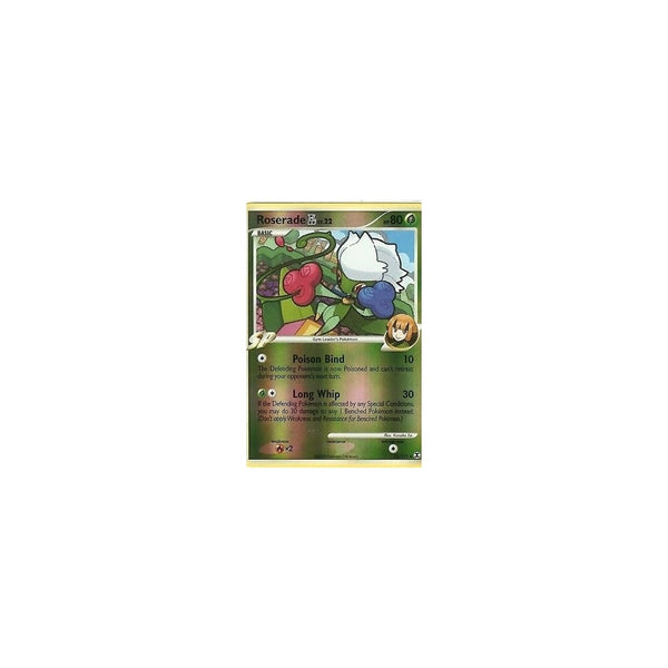Pokemon Rising Rivals: ROSERADE 12/111 Reverse Holo